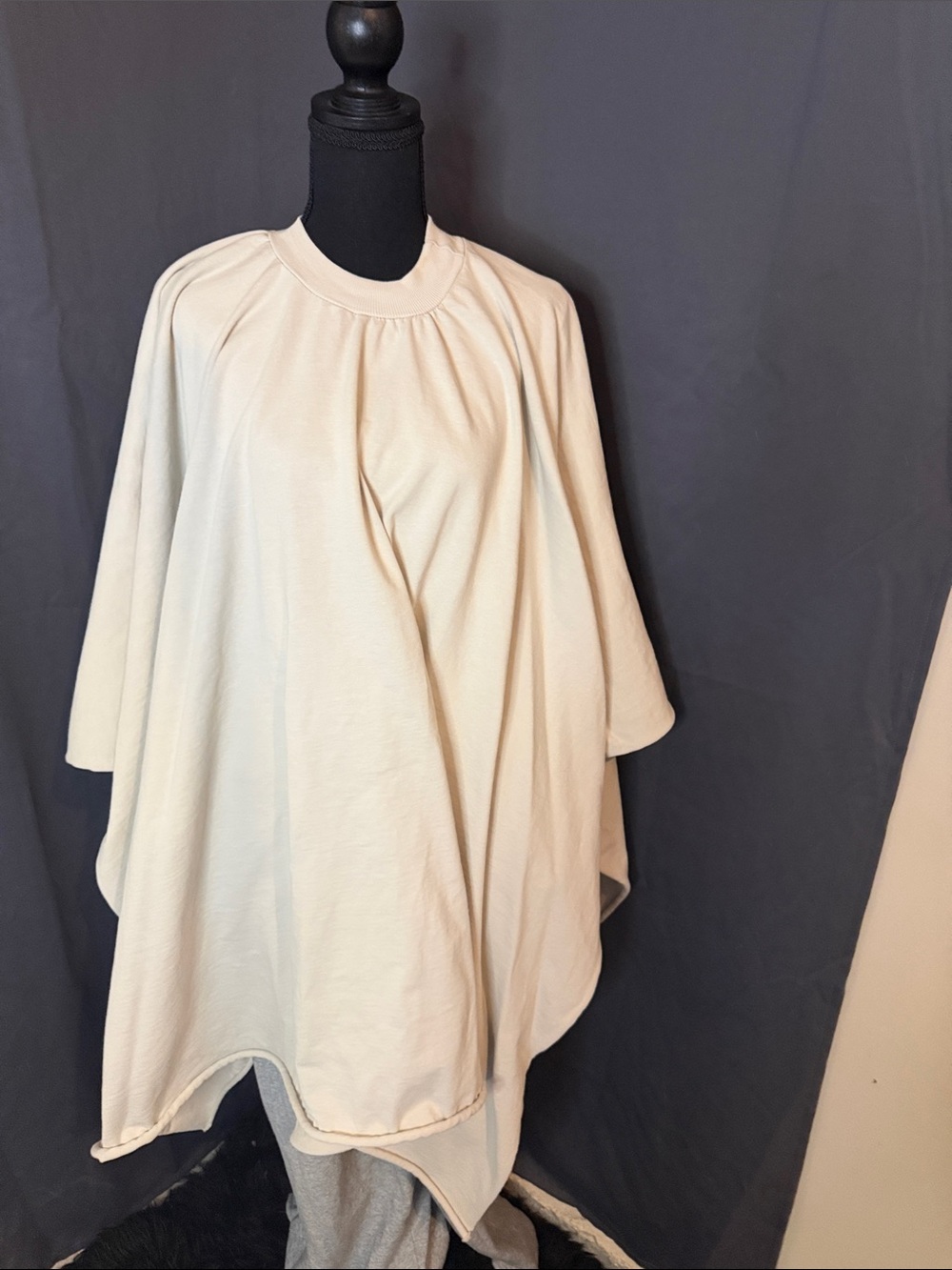 Sunday Service by Yeezy Cream Cozy Draped Women's  Poncho